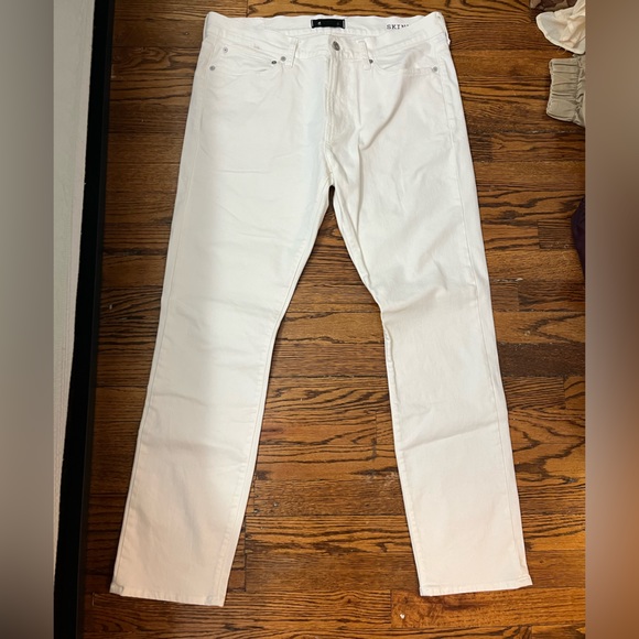Men’s White Madewell Skinny Jeans - 36x32 - Picture 5 of 6